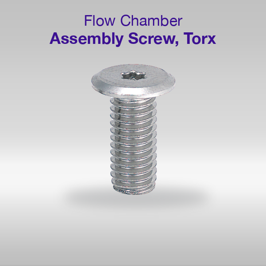 Stainless steel Torx assembly screw for the MACS Matchmaker flow chambers