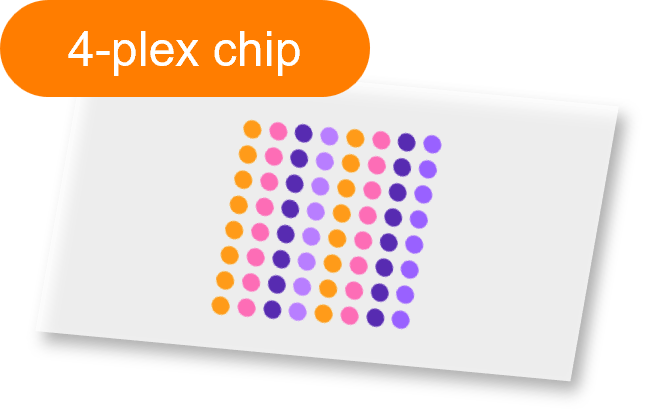 Sensor - 2D PEG - [Oligo|PEG] - 4 plex